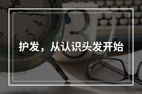 护发，从认识头发开始