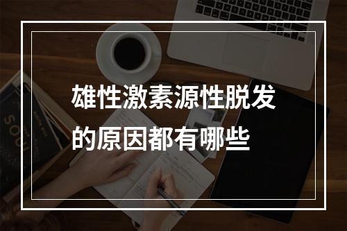 雄性激素源性脱发的原因都有哪些