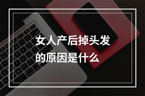 女人产后掉头发的原因是什么