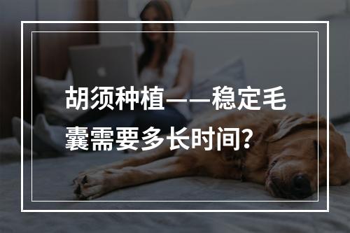 胡须种植——稳定毛囊需要多长时间？