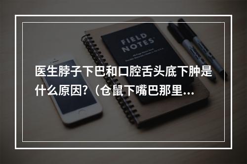 医生脖子下巴和口腔舌头底下肿是什么原因?（仓鼠下嘴巴那里出血了,都肿出来了 然后下面的毛也变黄了就是不干净的...）