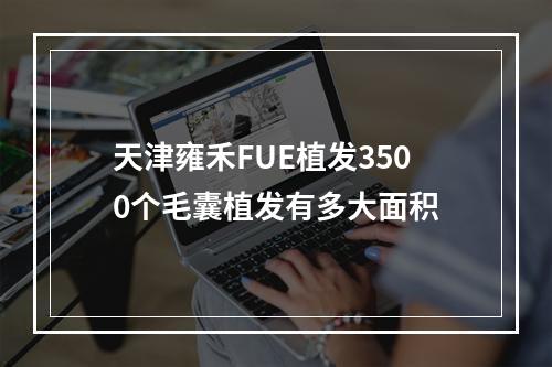 天津雍禾FUE植发3500个毛囊植发有多大面积