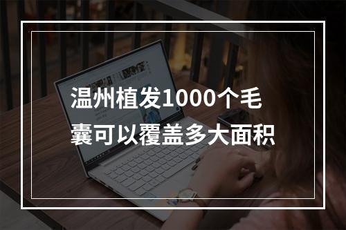 温州植发1000个毛囊可以覆盖多大面积