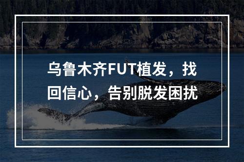 乌鲁木齐FUT植发，找回信心，告别脱发困扰