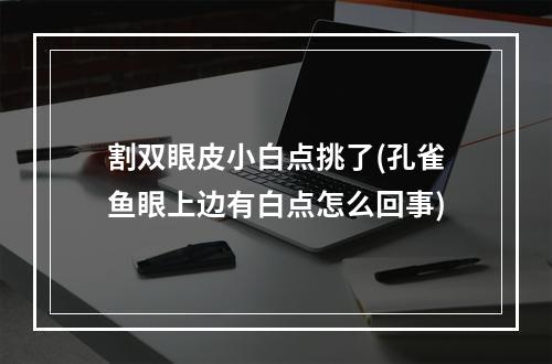 割双眼皮小白点挑了(孔雀鱼眼上边有白点怎么回事)