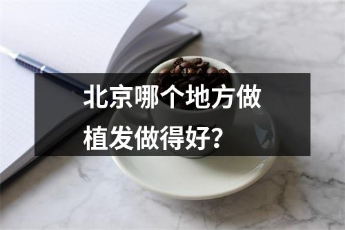 北京哪个地方做植发做得好？