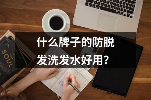 什么牌子的防脱发洗发水好用？