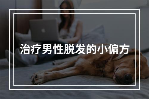 治疗男性脱发的小偏方