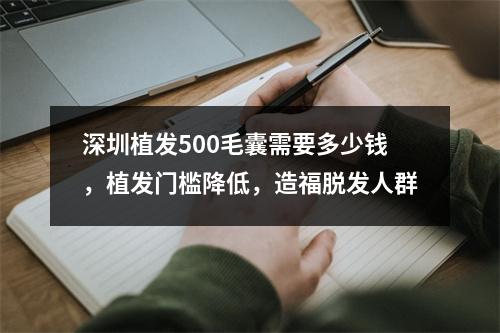 深圳植发500毛囊需要多少钱，植发门槛降低，造福脱发人群