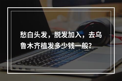 愁白头发，脱发加入，去乌鲁木齐植发多少钱一般？