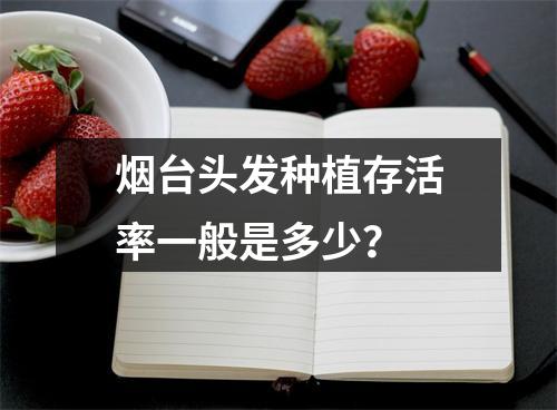 烟台头发种植存活率一般是多少？