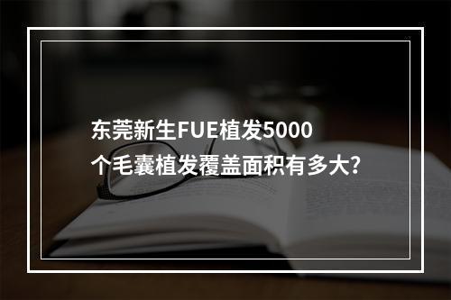 东莞新生FUE植发5000个毛囊植发覆盖面积有多大？